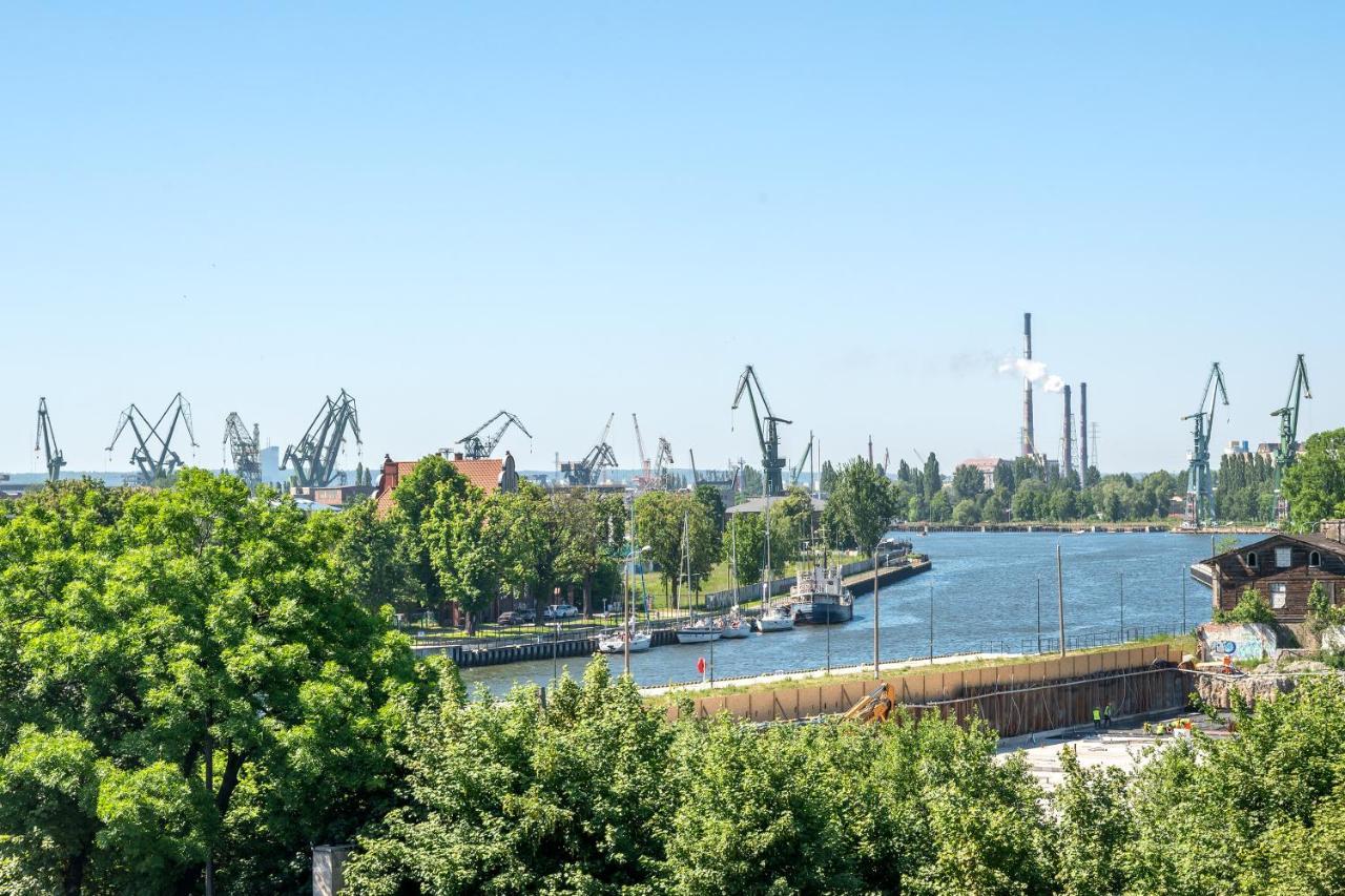 Nadmotlawie Riverside - Sauna, Gym & Parking By Downtown Apartments Gdansk Exterior foto