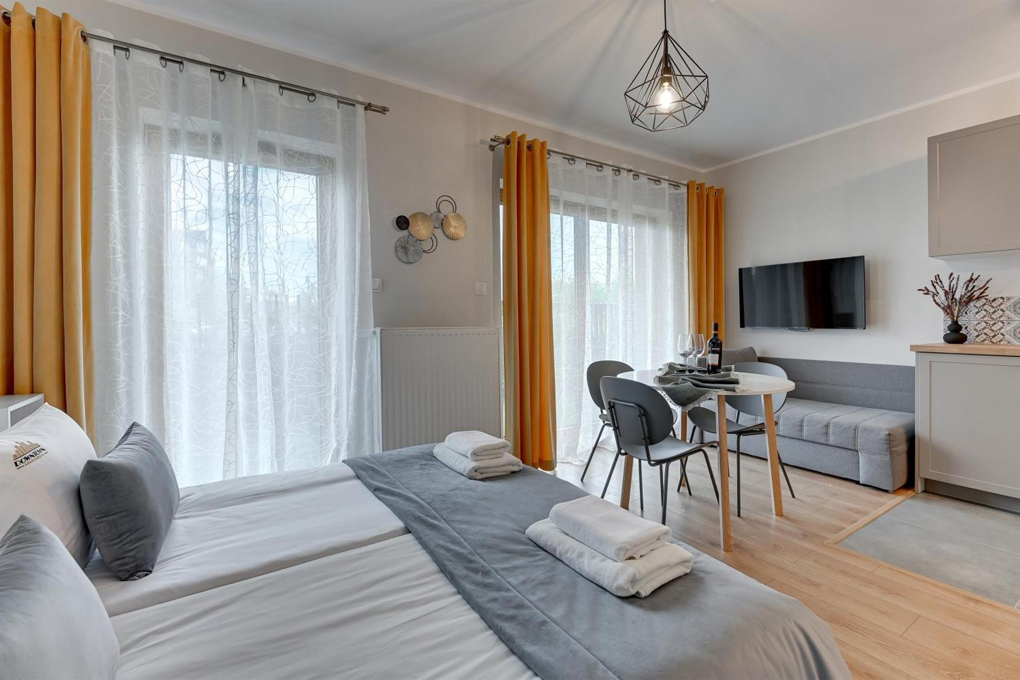 Nadmotlawie Riverside - Sauna, Gym & Parking By Downtown Apartments Gdansk Exterior foto