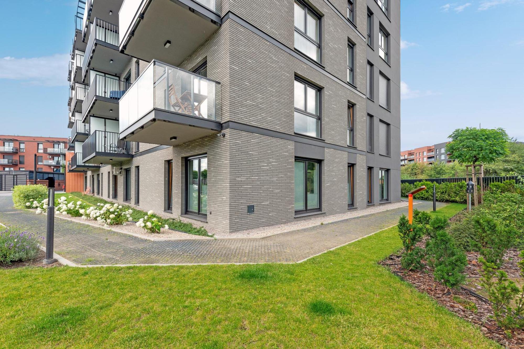 Nadmotlawie Riverside - Sauna, Gym & Parking By Downtown Apartments Gdansk Exterior foto