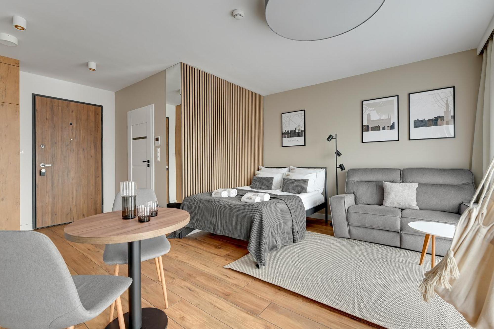 Nadmotlawie Riverside - Sauna, Gym & Parking By Downtown Apartments Gdansk Exterior foto